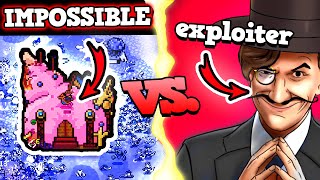 Impossible Game VS Pro Exploiter [upl. by Kirschner]