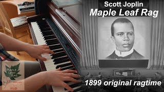 S Joplin  Maple Leaf Rag piano [upl. by Deer993]