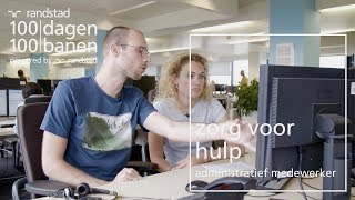 Administratief medewerker zijn voor een dag  Randstad  Dag 76 [upl. by Charmane88]