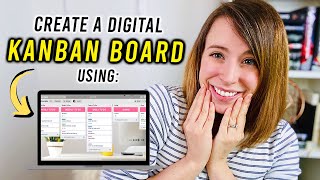 Create a digital KANBAN BOARD with TRELLO  Productivity Tool [upl. by Colline355]