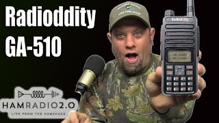 Radioddity GA510 10Watt Handheld Review [upl. by Nason195]