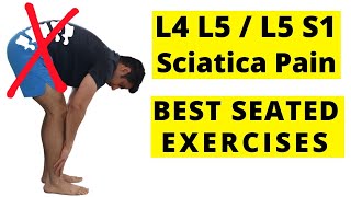 L4 L5  L5 S1 best seated exercises [upl. by Eliades725]