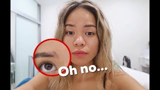 MICROBLADED EYEBROWS l HEALING PROCESS DAY 1 to DAY 6 [upl. by Tomasina]