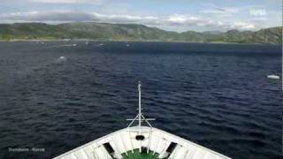 Hurtigruten Minutt for Minutt  the complete voyage in 37 minutes [upl. by Eeltrebor]