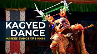 KAGYED DANCE Masked dance of Sikkim  Festivals of Sikkim  Offbeat and Untold [upl. by Anthony879]