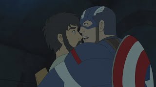 Avengers Assemble  Tony and Steve Moments Season 234 [upl. by Dalton]