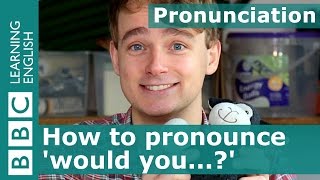 Pronunciation How to pronounce would you [upl. by Stilla153]