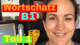 🇩🇪 Wortschatz B1  Teil 1  Alle Wörter die du brauchst [upl. by Gaddi941]