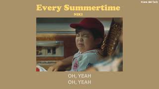 THAISUB Every Summertime  NIKI [upl. by Yraek449]