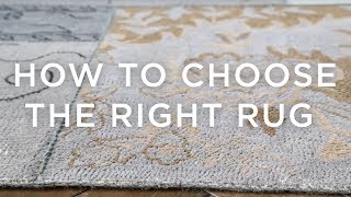 How To Choose The Right Rug A Guide From west elm [upl. by Nolrac342]