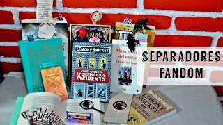 13 Separadores de Libros Fandom  DIY para Lectores  Ame Mayén [upl. by Greg75]