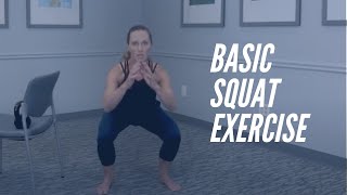 The Basic Squat  Balance Exercise  CORE Chiropractic [upl. by Westphal]