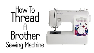 How To Thread a Brother Sewing Machine [upl. by Lertnek]