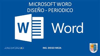 Microsoft Word  Diseño de un Periódico [upl. by Abey]