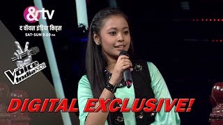 Neelanjana Ray Exposes Her Father  Moment  The Voice India Kids  Season 2 [upl. by Kokaras]