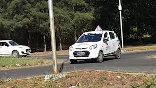 Permanent License Driving Test RTO Pune IDTR Test Track 2021 [upl. by Rebliw]