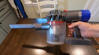 How to Replace Dyson V Series Vacuum Battery [upl. by Merrie669]