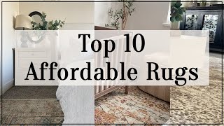 Top 10 Affordable Area Rugs [upl. by Fiske]