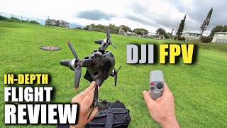 DJI FPV Drone Flight Test Review IN DEPTH  Motion Control amp Fly More Kit How Does It REALLY Work [upl. by Gratt]