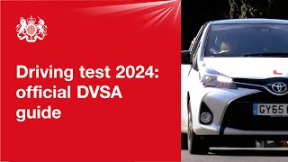 Driving test 2024 official DVSA guide [upl. by Chery]