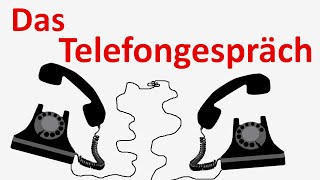 Lerne Deutsch B1B2 mit einer Geschichte quotDas Telefongesprächquot [upl. by Creighton]