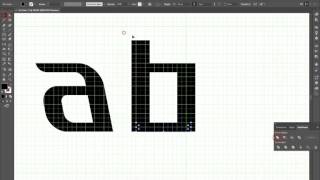 Making a font using Adobe Illustrator and FontSelf [upl. by Barabbas837]