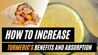 7 Ways To Eat Turmeric Root To Increase Turmerics Benefits And Absorption [upl. by Tavy]