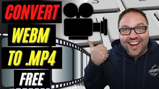 🎥 How to Convert WebM to MP4  Free with HandBrake  WebM Converter [upl. by Erodroeht]