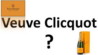 How to say Veuve Clicquot CORRECTLY French Champagne Pronunciation [upl. by Bebe]