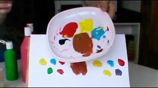 Cómo hacer color marrón Nuevo canal Pintar con Marta [upl. by Adnorehs619]