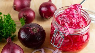 Quick Pickled Red Onions [upl. by Etteroma343]