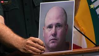 Florida deputy arrested for trying to solicit a child in Polk County  Press Conference [upl. by Onabru]