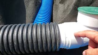 How to run a downspout in your French Drain System [upl. by Woodrow]