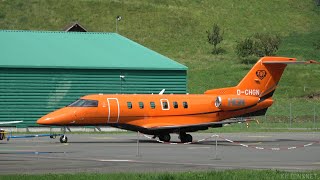 Airport Buochs 2020 Aug  New PC24s with other Pilatus Aircrafts and Guests [upl. by Atnoved]