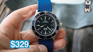 Seriously IMPRESSIVE Glycine Combat Sub 200 Diver Watch Review [upl. by Bernhard837]