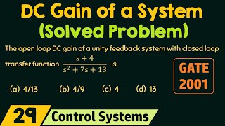 DC Gain of a System Solved Problem [upl. by Favata557]