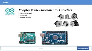 Arduino Chapter06 Incremental Encoder [upl. by Nyrhtac]