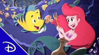 The Little Mermaid Retold  Disney [upl. by Boehike949]