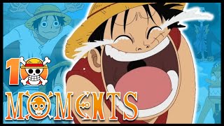 10 MOMENTS TROP DRÔLES DANS ONE PIECE vous allez rire [upl. by Salguod]