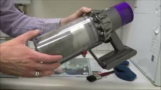 How to clean and maintain the Dyson V10 Cordless Vacuum Cleaner [upl. by Alton]