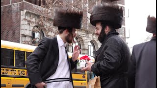 Purim Celebrations in Williamsburg Brooklyn 2021 [upl. by Ailak]