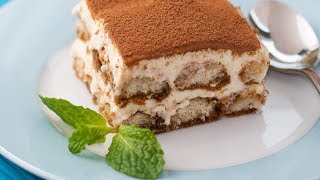 How to Make Tiramisu  Authentic Tiramisu Recipe  No Bake Dessert [upl. by Ergener]