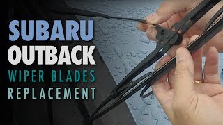 How to Replace Wiper Blades  20102014 Subaru Outback [upl. by Alben]