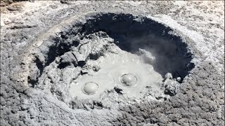 Mud Pots and Mud Volcanoes at Salton Sea [upl. by Darken]