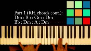 How To Play quotPirates Of The Caribbeanquot Piano Tutorial Part 1 [upl. by Pride]