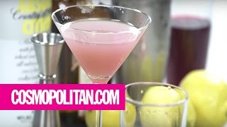 The Official Cosmopolitan Cosmo Recipe  Cosmopolitan [upl. by Tarrah983]