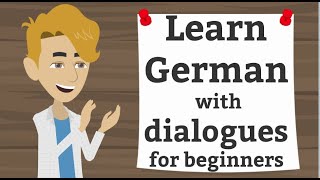 Online Deutsch lernen  Einfache Dialoge üben  Grammatik und Wortschatz [upl. by Anwaf]