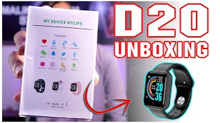 D20 smart watch  HOW TO CONNECT D20 SMARTWATCH TO YOUR SMARTPHONE [upl. by Delilah]