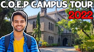 COEP CAMPUS TOUR  2022  COEP PUNE COLLEGE [upl. by Pokorny959]