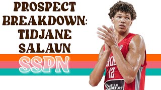 Spurs Prospect Breakdown Tidjane Salaun  SSPN Clips [upl. by Euqinamod]